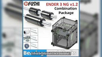 Ender 3 NG v1.2 3D Printer Linear Motion Bearings and Shafts Pack