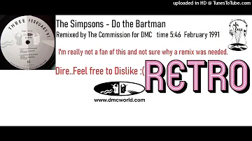 The Simpsons - Do the Bartman (DMC Remix by The Commission Feb 1991)