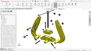 Solidworks tutorial | Exploded view in Solidworks