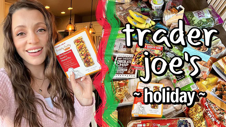 Trader Joe's Haul  Holiday 2021 + some new things ...