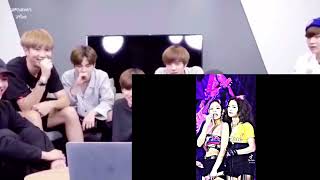 Bts reaction to Blackpink TikTok part 8