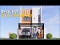 5X15 METERS LOT Simple House Design |Request #117|