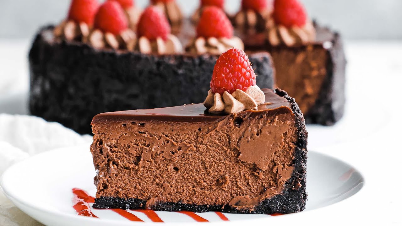 Double Chocolate Cheesecake YouTube