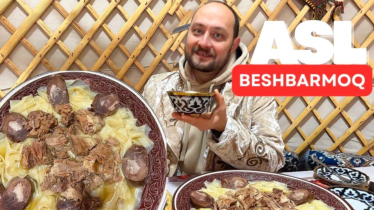 Настоящий бешбармак в юрте — гастро-путешествие в Asl Beshbarmoq