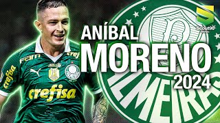 Aníbal Moreno 2024 - Magic Skills, Assists & Goals - Palmeiras | HD