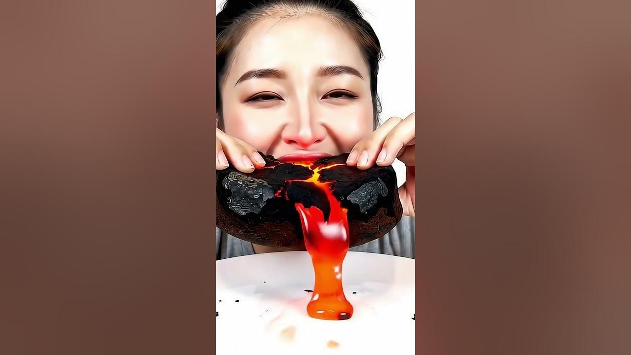 ASMR hot lava cake