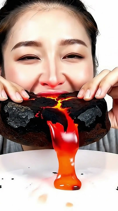 ASMR hot lava cake