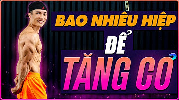 Lịch tập gym tăng cơ sẽ cần bao nhiêu hiệp cho một nhóm cơ trong tuần là hiệu quả nhất