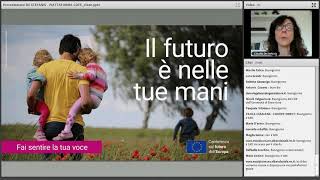 Lancio della Piattaforma "Conferenza sul futuro dell'Europa" screenshot 5