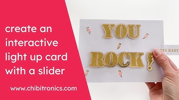 How to Create an Interactive Light Up Card with a Slider