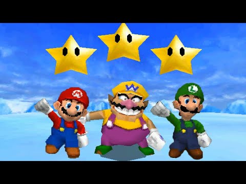 Super Mario 64 DS - All Secret Star Locations