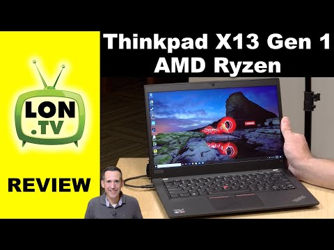 Lenovo ThinkPad X13 with AMD Ryzen Review (Gen 1, 2020)