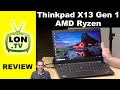 Lenovo ThinkPad X13 with AMD Ryzen Review (Gen 1, 2020)