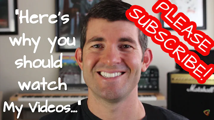 This is why you need to SUBSCRIBE and WATCH my videos... - GuitarMadeEZ Channel Trailer