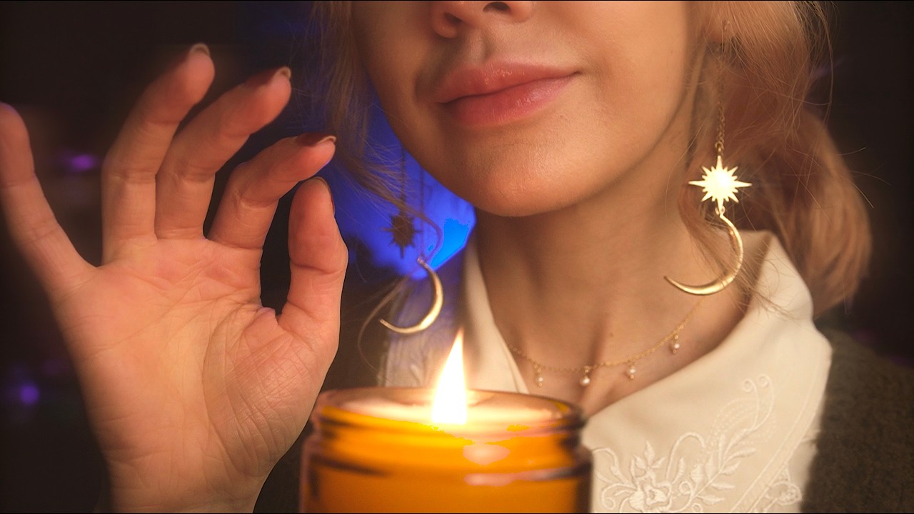 😴 Sleep Language ASMR 🪐🌌 (Unintelligible Whispers, Layered Slowed Down Triggers, Echo)