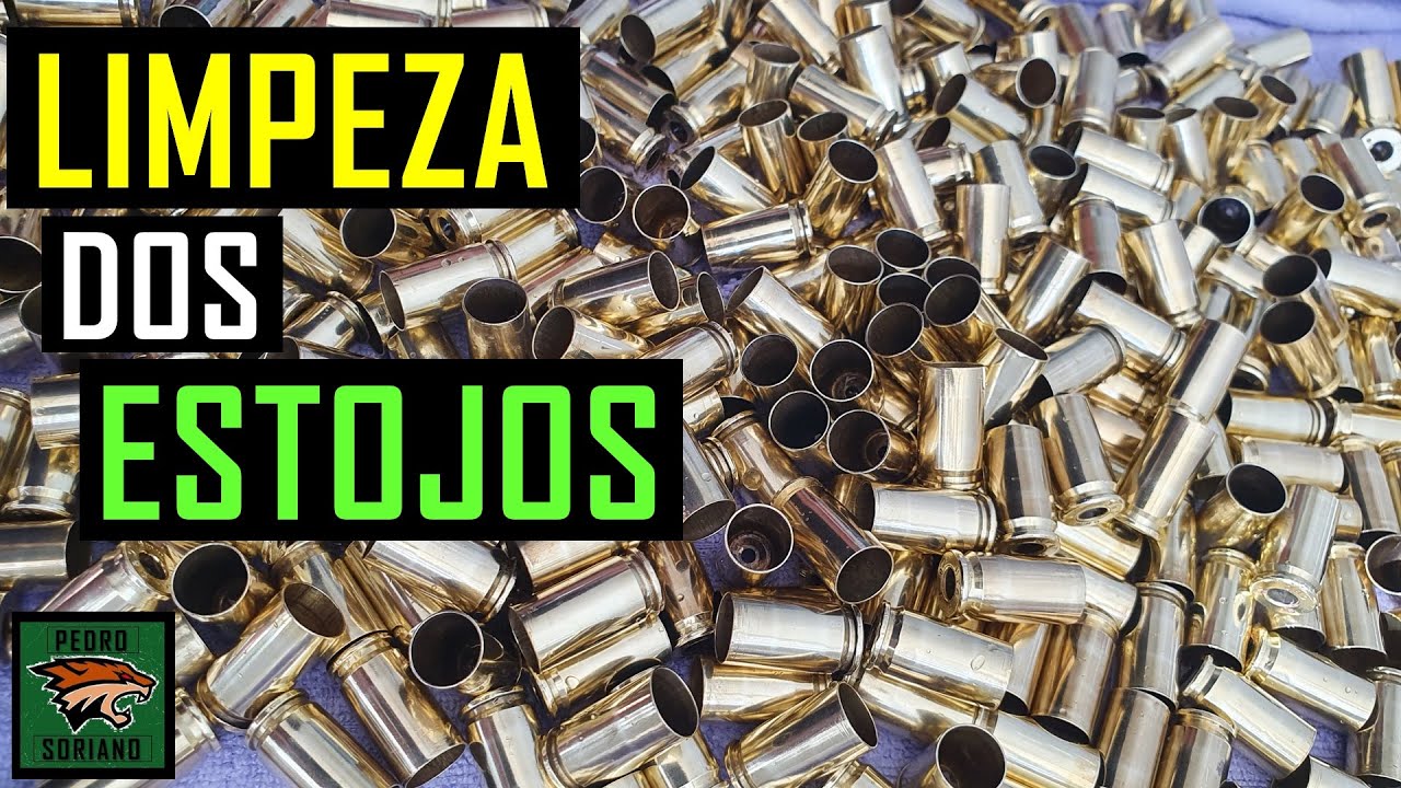 Limpeza dos estojos antes da recarga