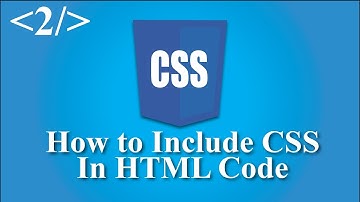 CSS Tutorial - How to include CSS in your HTML Page - Part 2 (Urdu/Hindi)