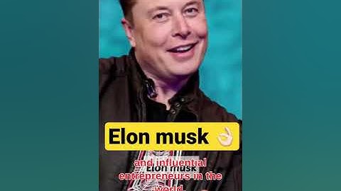 Elon musk is a self tought programmer who started …#shorts