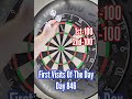 First Visits Of The Day 846 #darts #pdc #lukelittler #dartsreviews #180 #dartschallenge #wdf #bdo