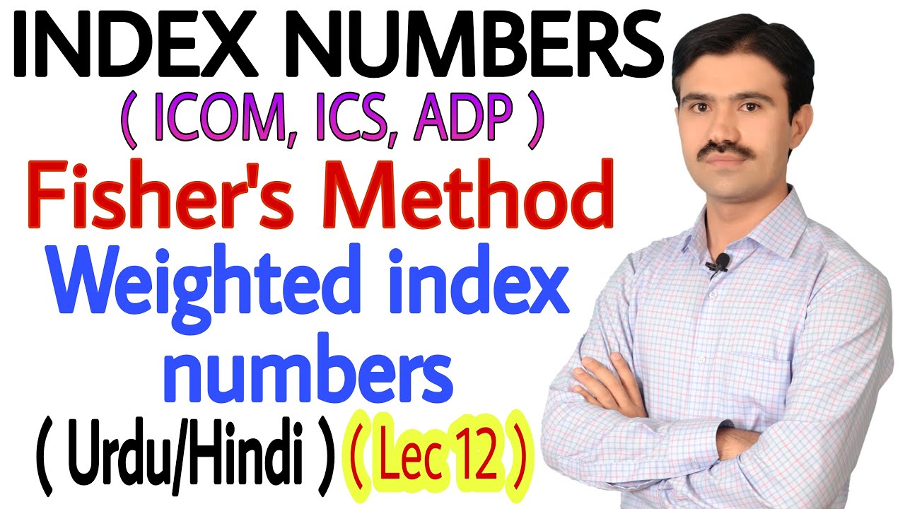 how to calculate fisher index number formula ist year in urdu hindi ...