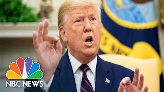 Moments Ago: President Donald Trump Meets With Chinese Vice Premier Amid Trade Talks | NBC News