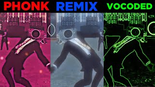 Speakerman Dancing Phonk Vs Remix Vs Vocoded