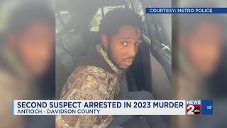 Second suspect arrested in 2023 murder
