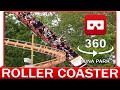 360° VR VIDEO - ROLLER COASTER - Luna Park Video - First Person - VIRTUAL REALITY 3D