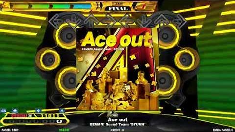 Ace out / BEMANI Sound Team "SYUNN" [DOUBLE DIFFICULT (DDP)] : DanceDanceRevolution A20 (DDR A20)
