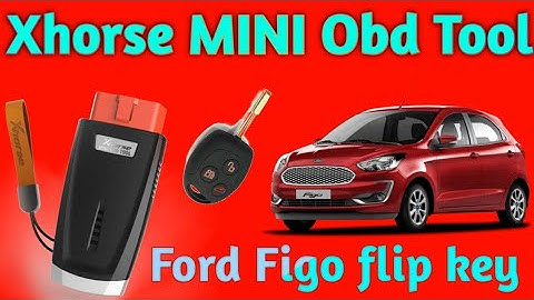 Xhorse MINI OBD TOOL Ford Figo flip key programm 👍 done! kd flip  remote key in Ford Figo!