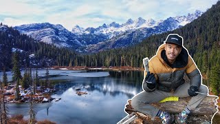 Beautiful One-Day Solo Backpacking Trip In Washington: How To Make A Fire In Snow
