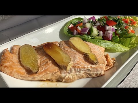 PARCHMENT BAKED SALMON: STEAMED ATLANTIC SALMON WITH STUNNING FLAVOUR