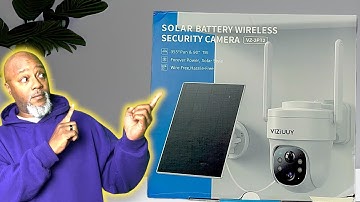 Home Security: VIZIUUY Wireless Solar Security Camera 360°View - Unboxing, Setup & Review