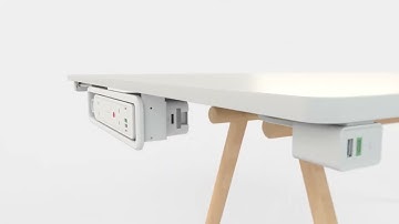 Stress-free, Cordless Power for Meeting Tables | OE ANIMATE