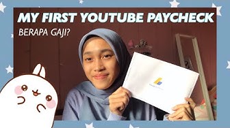 Myfirstyoutubepaycheck Youtube