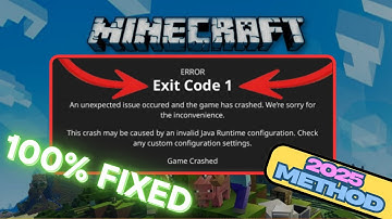 [FIXED] How to Fix Minecraft Exit Code 1 Error (2025)