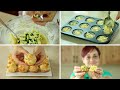 MUFFINS SALATI zucchine e Provola Ricetta Facile - Savoury Muffin with Zucchini and Provolone Recipe