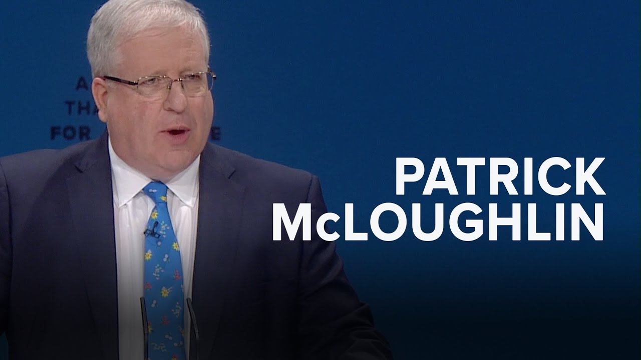 Patrick McLoughlin: Speech to Conservative Party Conference 2016