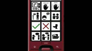 Augmentative Communication (AAC) Application "iAugComm" now available for Android G1 Cell Phones! screenshot 2