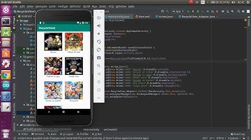 Android studio -15- RecycleView Partie 2 with CardView |القائمة