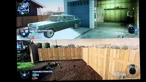 Call of Duty Black Ops Splitscreen Gameplay (Nuketown) part 1