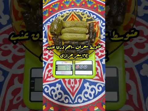 وجبه فطار كامله من المحشى محسوبه السعرات