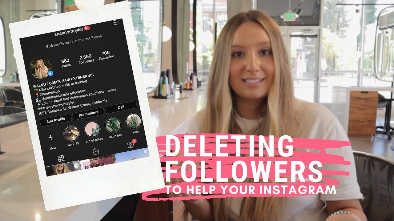 why you should delete instagram followers how to do