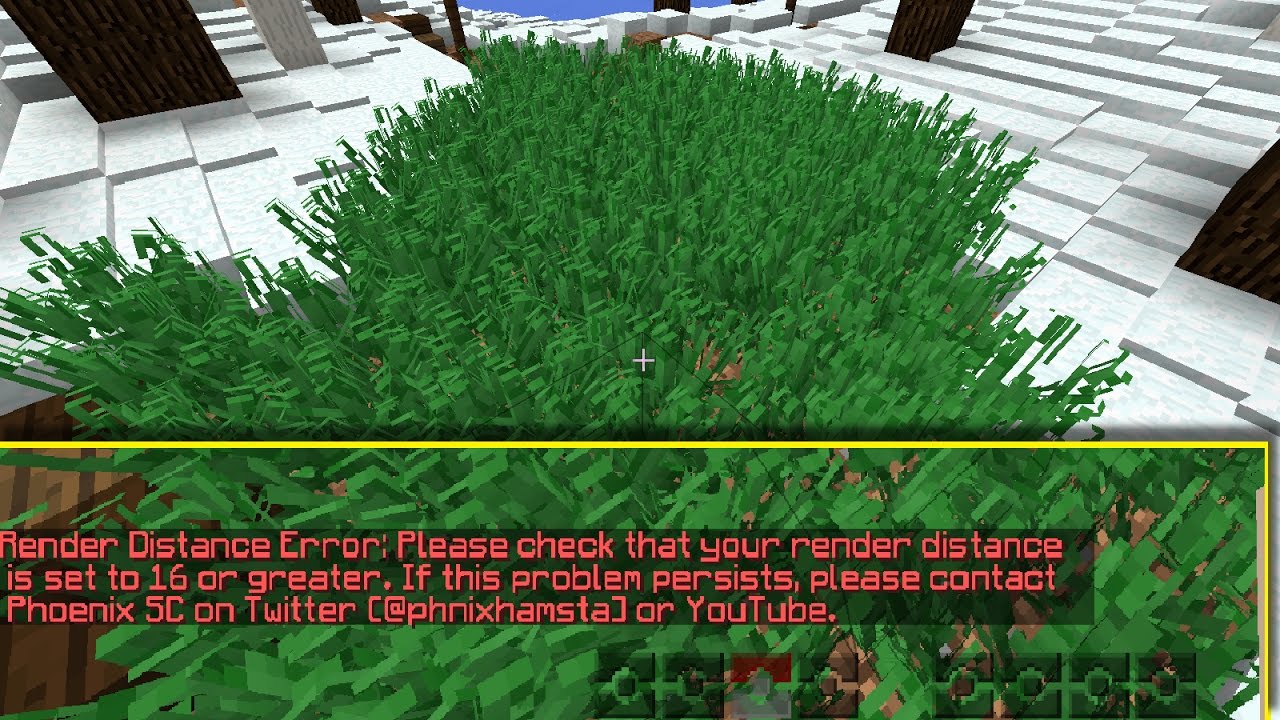 redstone clock Unique Error Messages (& More Grass) - Minecraft Tips