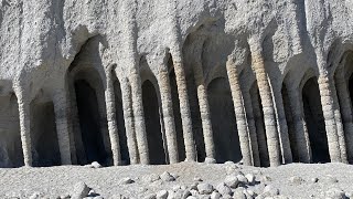 The Amazing Sand Columns at Crowley Lake