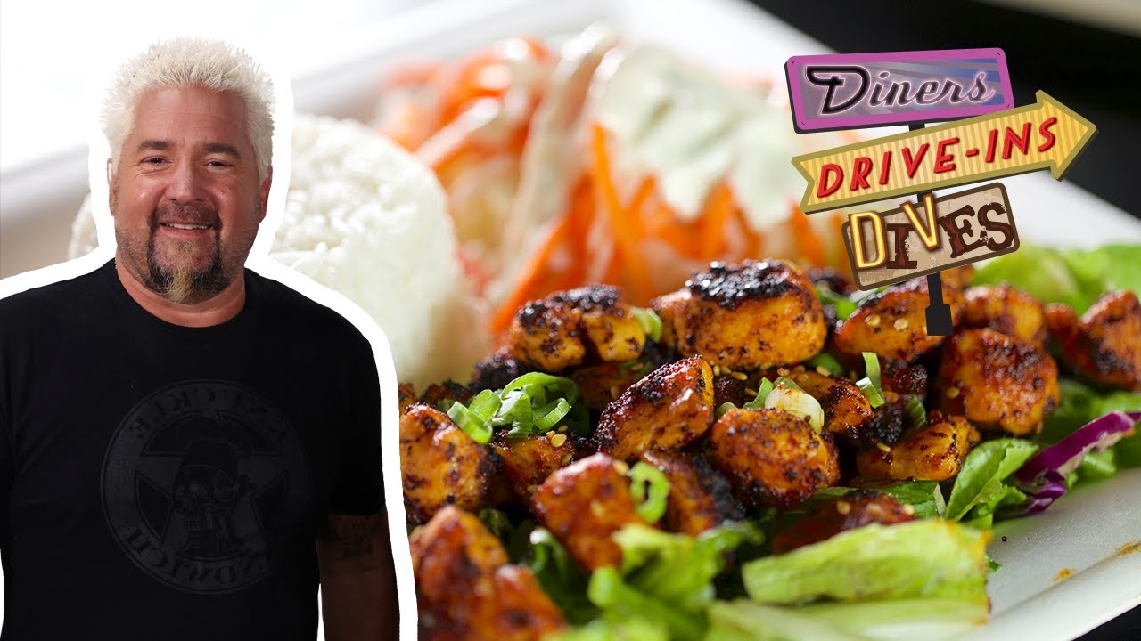 Guy Fieri Tries Some Spicy Hot Chicken | Diners, Drive-Ins and Dives | Food Network