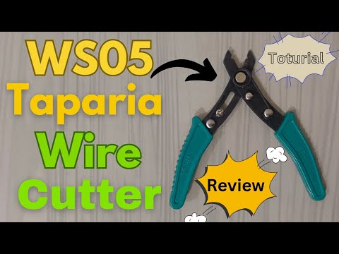 👉WS05 taparia wire stripper unboxing and full review 👈 #wirestripper #wirecutter #taparia #hackerjp