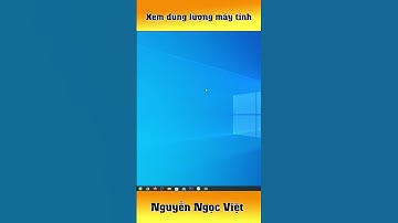 Cách kiểm tra dung lượng ổ cứng trên máy tính