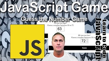 JavaScript Game from scratch Guess the Number learn how to create a JavaScript DOM game