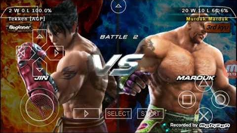 Tekken 6 Best Settings For PPSSPP V.1.2.2 in Android